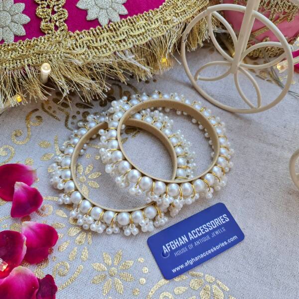Gajra Bangle Pair for Women with Traditional Elegant Design