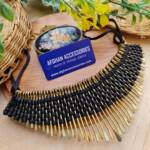 Antique Teli Egyptian Necklace - Image 2