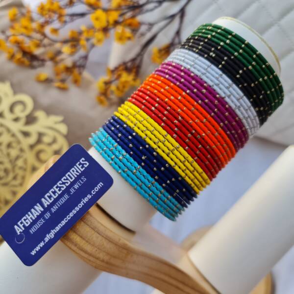 Rangeen Bangle Set for Women with Colorful Traditional Design