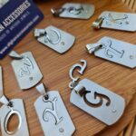 Stainless Steel Alphabet Pendant - Image 2