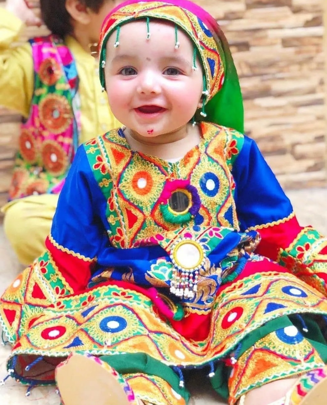 Screenshot_20250218_160156_Instagram Afghan 3-Piece Pathani Kids Dress with Traditional Design