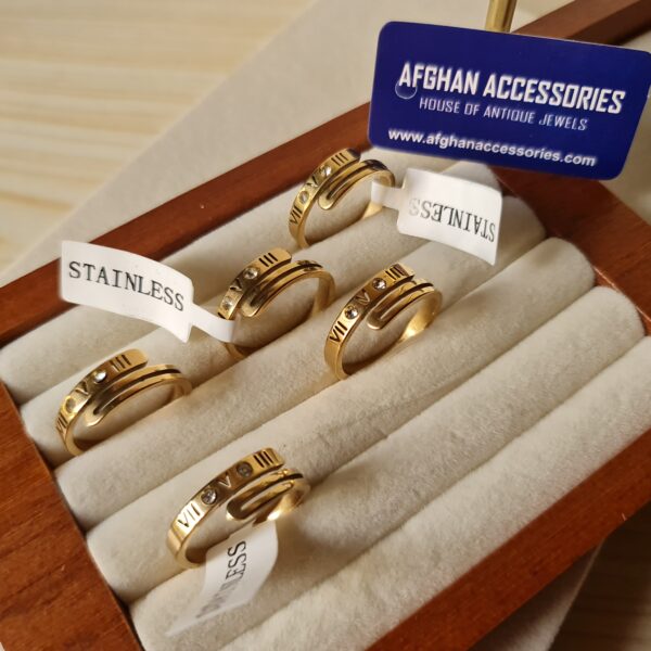 Stainless Steel Ring with Sleek Durable Finish