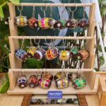 Ethnic Dhol Key Ring with Traditional Punjabi Inspired Design