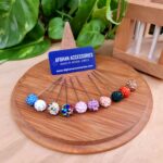 Pack of 10 rhinestone hijab pins