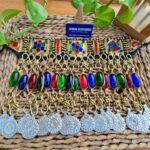 Vintage Afghan Pashmala Choker with Traditional Handcrafted Design