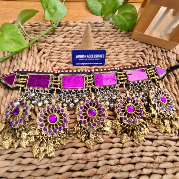 Ethnic Afghan Heavy Choker with Traditional Handcrafted Design
