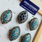 Antique Oxidized Nepali Ring with Intricate Handcrafted Traditional Design