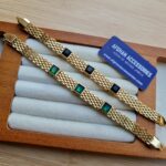 Premium High-Quality Stainless Steel Bracelet with Polished Finish for Men and Women