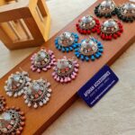 Antique Sheesha Jhumka - Image 2