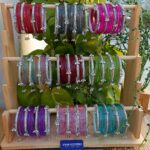 Jelly Bangles Set for Women with Colorful Glossy Design