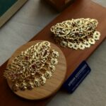 Gold Tasni brooch hair accessory