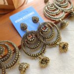 Oversized jharna earings - Image 2