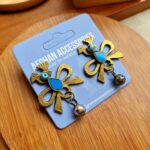Vintage bird earring