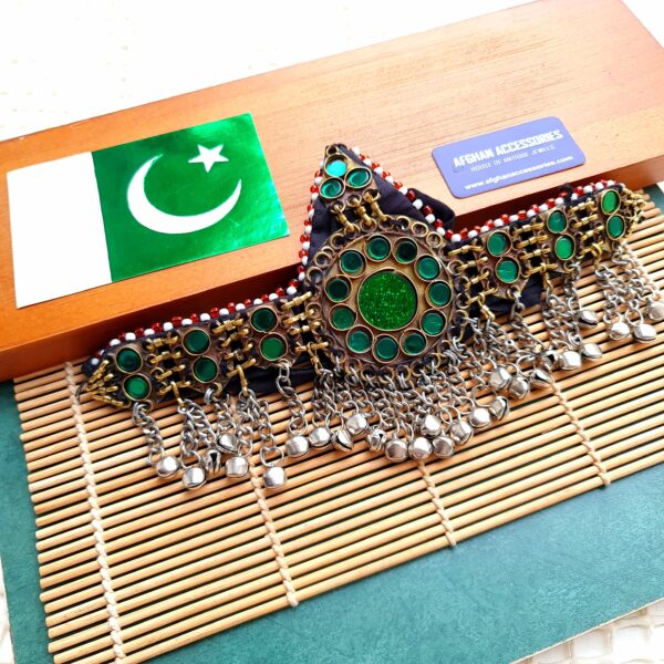 Vintage ethnic Afghan mathapatti