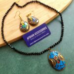 Antique Handcrafted Mosaic Mala Set - Image 6
