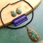 Antique Handcrafted Mosaic Mala Set - Image 2