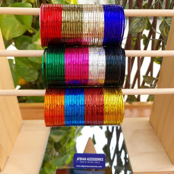 Banarsi Bangles Set with Rich Traditional Detailing