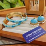 Jaypori Meenakari Jhumka Bangle Deal - Image 3