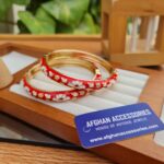 Antique Meenakari Bangle Pair with Colorful Traditional Detailing