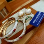Antique meenakari bangel jhumka ring deal